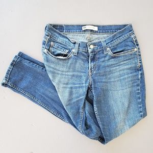 Levi's Blue Jeans, Skinny Leg Size 7